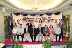 พิธีเปิดหลักสูตร AGC Management College Thailand 2012